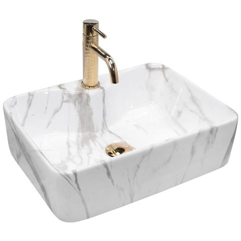 Lavabo Da Appoggio Kelly Marmo - Foto 1