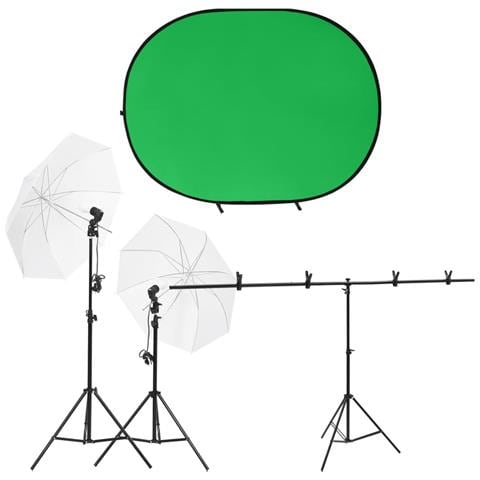 Kit Per Studio Fotografico Con Set Di Luci E Fondale - Foto 1