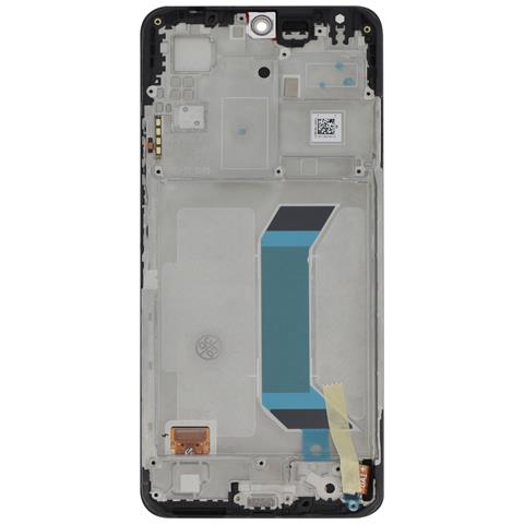 Schermo Redmi Note 12 5g Lcd + Vetro Touchscreen + Frame, Nero - Foto 1