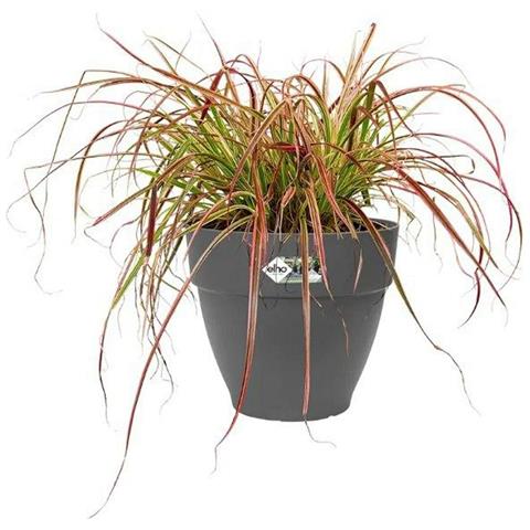 Vaso Ø 55 Cm Nero Plastica Rotondo Moderno - Foto 2