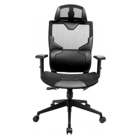 Ergofusion Gaming Chair Sedia Per Gaming Universale Seduta In Rete Nero - Foto 3