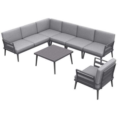 Nando - Tavolino Per Salotto Modulare Cm 68 X 68 X 30 H - Foto 2