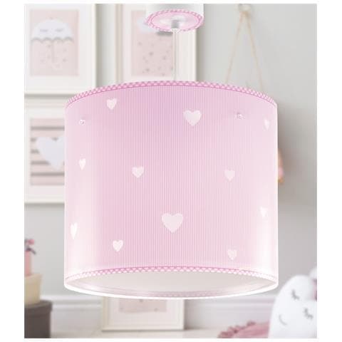 Lampada A Sospensione Per Bambini Sweet Dreams Cuore Rosa - Foto 1