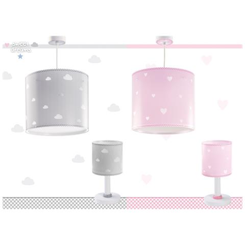 Lampada A Sospensione Per Bambini Sweet Dreams Cuore Rosa - Foto 5