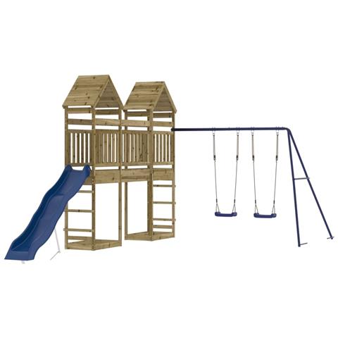 Set da Gioco da Esterno in Legno di Pino Impregnato - Foto 2