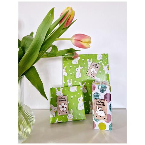 Ciondoli Pasquali In Legno, Decorazione Pasquale, 3 Pezzi - Foto 3