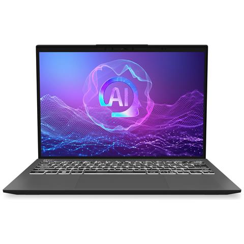 Prestige 13 AI+ Evo A2VMG-009 Intel Core Ultra 7 258V Computer portatile 33,8 cm (13.3") 2.8K 32 GB LPDDR5x-SDRAM 1 TB SSD Wi-Fi 7 (802.11be) Windows 11 Home Grigio - Foto 1