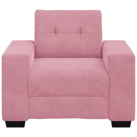 Divano Sedia Rosa 60 cm Velluto - Foto 8