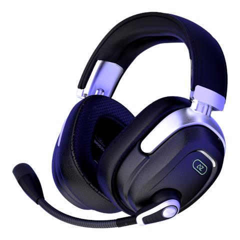 A-Rise Auricolare Con cavo e senza cavo A Padiglione Gaming USB tipo-C Bluetooth Nero - Foto 1