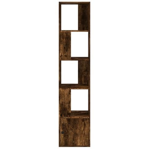 Libreria Rovere Fumo 40x36x189 Cm In Legno Multistrato - Foto 3