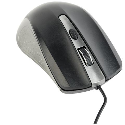 Wired optical mouse, USB, spacegrey /black - Foto 1