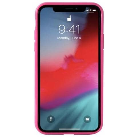 Cover Glam Leopard Per Iphone X /xs 5.8'' In Silicone Anti Shock Pink - Foto 2