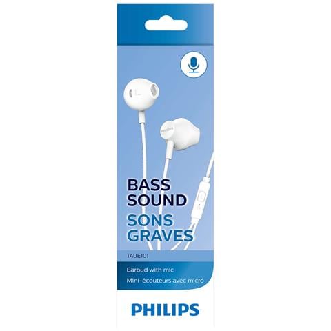 TAUE101WT Auricolare Cablato In-ear Musica e Chiamate Bianco - Foto 2