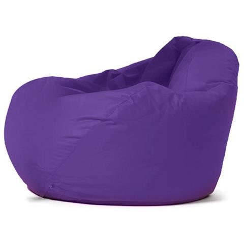 Ohau Poltrona A Sacco Da Esterno 130x115cm Viola - Foto 1