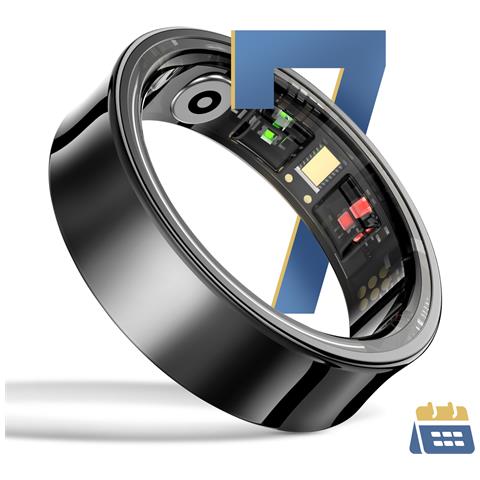 Anello Smart Bluetooth Salute Sport Impermeabile Taglia 12 - Foto 5