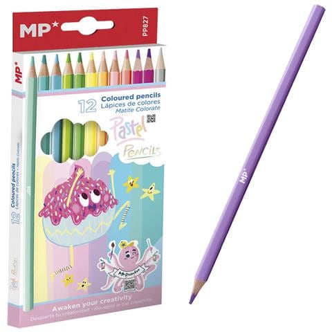 Matite Colorate Pastel 12 Pz. - Foto 1