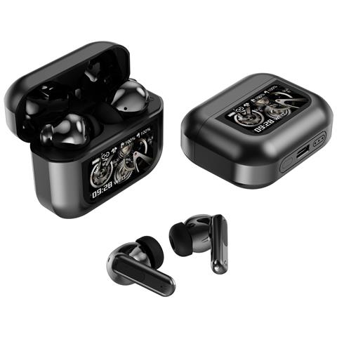 Auricolari Wireless Bluetooth 6.0 X30 Con Cancellazione Del Rumore Anc & Enc E Lunga Durata Della Batteria, Compatibili Con Smartphone Grey - Foto 1