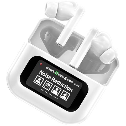 Auricolari Bluetooth Bianchi Con Anc, Display Touch Lcd E Lunga Durata Della Batteria - Foto 4