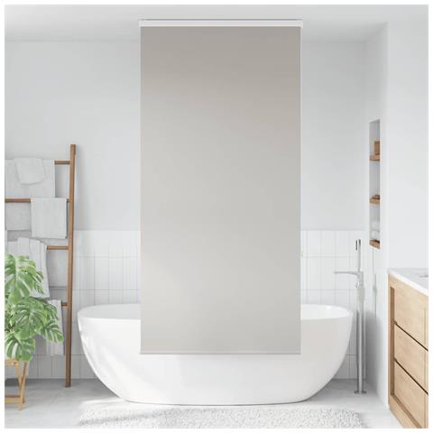 Tenda a Rullo Doccia con Cassonetto 100x240cm Larghezza Tessuto - Foto 2