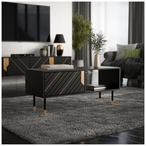 MOUNTAIN 207005 tavolino da caffè, comodino e consolle da soggiorno Tavolo da caffè Forma rettangolare 4 gamba /gambe - Foto 4