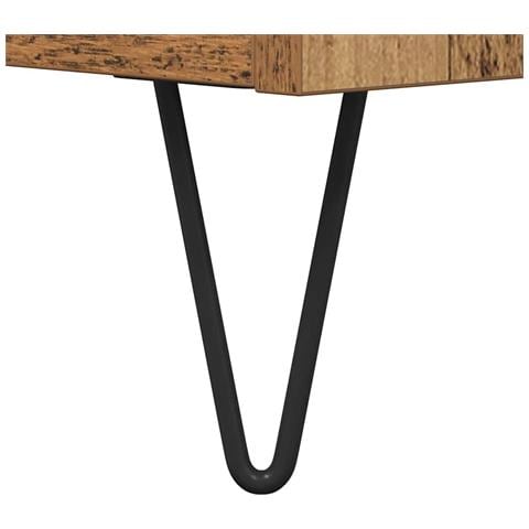 Tavolino da salotto Legno vecchio 60 x 44,5 x 45 cm - Foto 9