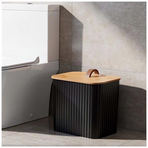 Set Di Accessori Da Bagno A 6 Pezzi Cestino Dispenser Di Sapone - Foto 2