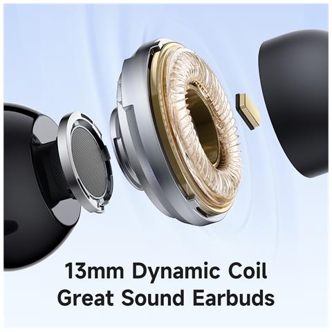 Auricolari TWS Wireless per HP - Nero - Foto 2