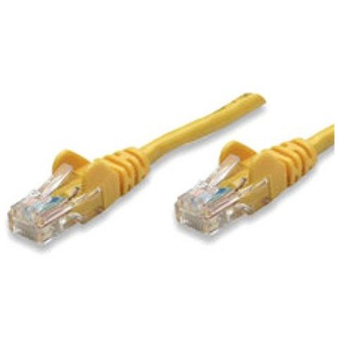 ICOC CCA5U-015-YE - Cavo di rete Patch CCA Cat. 5e Giallo UTP 1,5 m - Foto 1