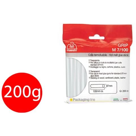 Colla termica mm. 7x100 gr. 200 NEUTRA TRASPARENTE - Foto 3