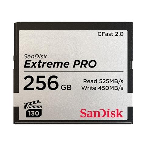 CFAST 2.0 VPG130 256GB Extreme Pro SDCFSP-256G-G46D - Foto 1