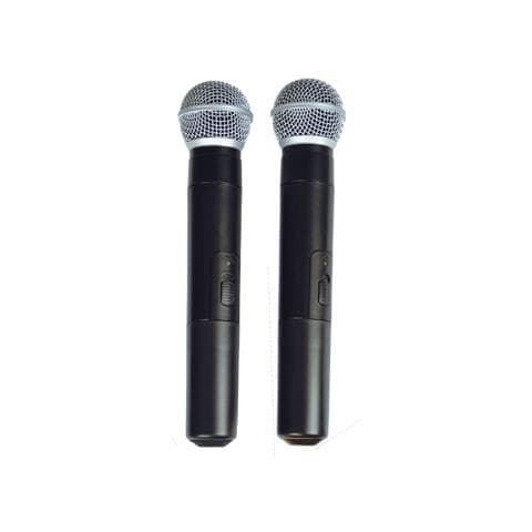 Zzpb12 Cassa Acustica 12"" Amplificata Trasportabile Con 2 Radiomicrofoni - Foto 3