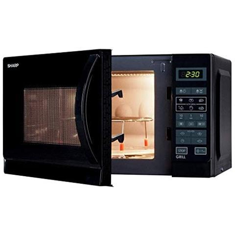 Forno Microonde R-742BKW con Grill Capacità 25 Litri Potenza 900 Watt Colore Nero - Foto 1