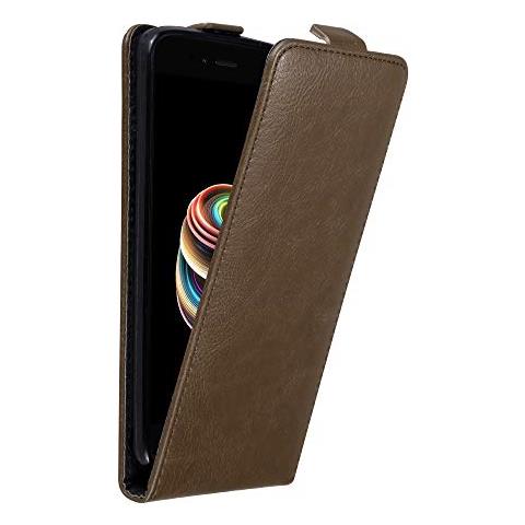 Custodia Compatibile Con Xiaomi Mi A1 / 5x In Bruno Caffè - Coperchio Protettivo In Design Flip Con Chiusura Magnetica - Foto 1