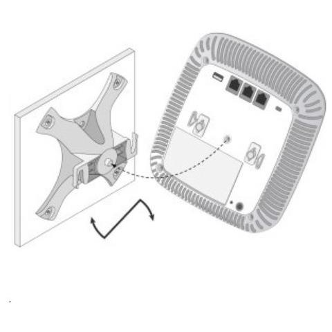 JW047A Kit di Montaggio a Parete / Soffitto per Punto di Accesso WLAN OfficeConnect OC20 / Instant AP-214 - Foto 2