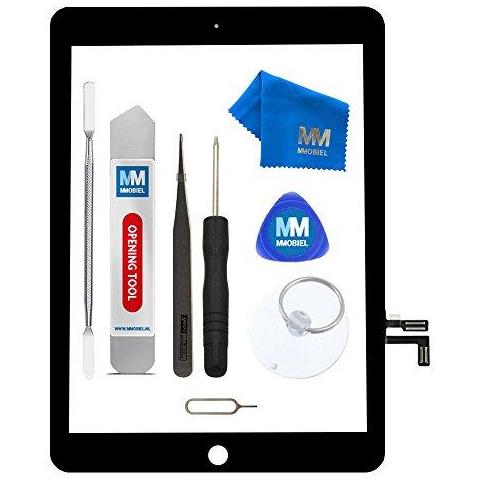 Digitalizzatore Compatibile Con Ipad 5 2017 (nero) 9.7 Pollici Touchscreen Display Assemblea Di Vetro - Foto 1