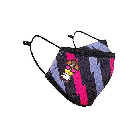 Maschera Muc-off Unisex-giovent Bolt Bambini Riutilizzabile Il Dottor X Viso Coprendo Con Le Cinghie Registrabili E Mid-strato Di Polvere Filtro Lavabile In Lavatrice Fino A 20 Volte Un Formato - Foto 1