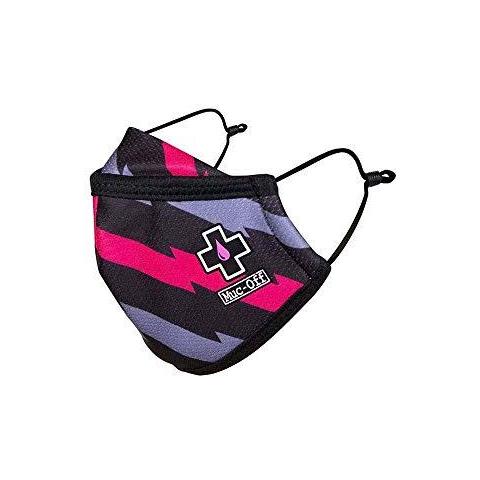 Maschera Muc-off Unisex-giovent Bolt Bambini Riutilizzabile Il Dottor X Viso Coprendo Con Le Cinghie Registrabili E Mid-strato Di Polvere Filtro Lavabile In Lavatrice Fino A 20 Volte Un Formato - Foto 2