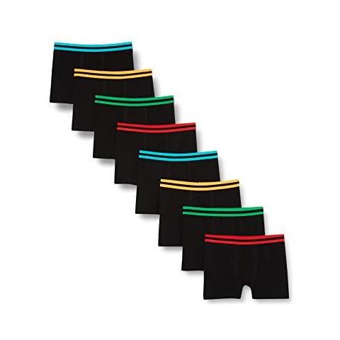 Di Fm London Boy Hipster Boxer Nero S (5-6) (pack Of 8)  - Foto 1