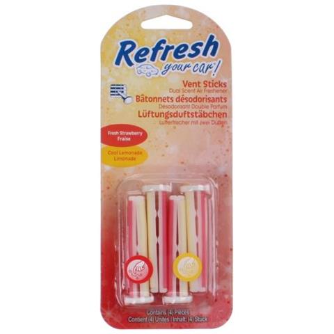 Deodorante Per La Macchina Vent Sticks Fragola Limone (2 Pcs) - Foto 3