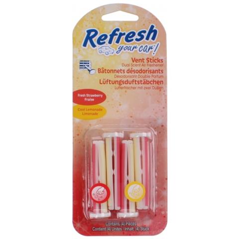 Deodorante Per La Macchina Vent Sticks Fragola Limone (2 Pcs) - Foto 2