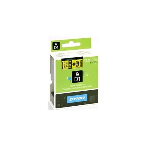 Nastro D1 24mmx7m Nero / giallo - Foto 4