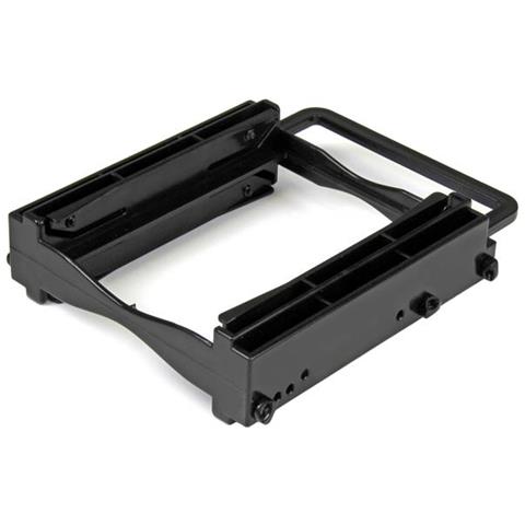 " Staffa di montaggio Tool-Less per doppio disco duro SSD / HDD da 2,5"" per alloggiamento da 3,5""" - Foto 1