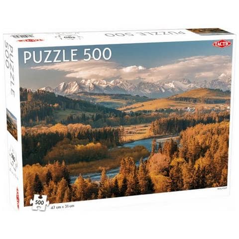 Puzzle Montagna 31 X 47 Cm Cartone 500 Pezzi - Foto 1