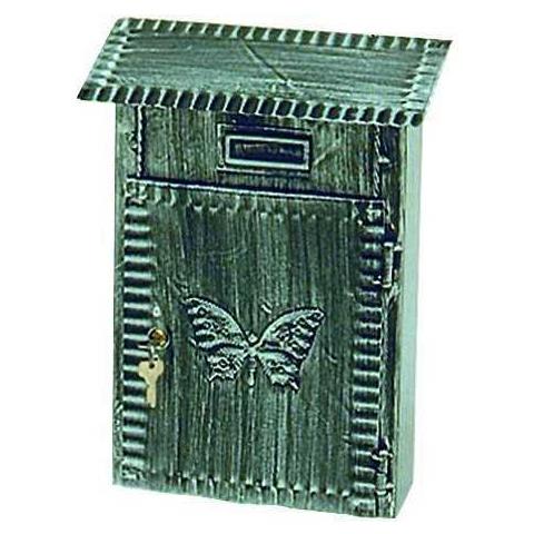 Cassetta Per Lettere Ferro Battuto Grande Antichizzata 22x10x31h - Foto 1