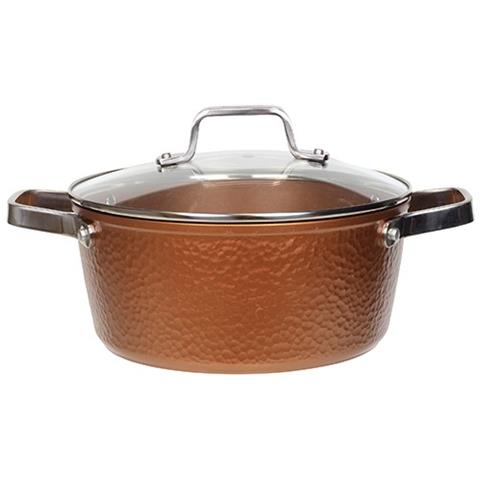 Casseruola Rame Alluminio Forgiato Ø 20 X 8,3 Cm - Foto 2