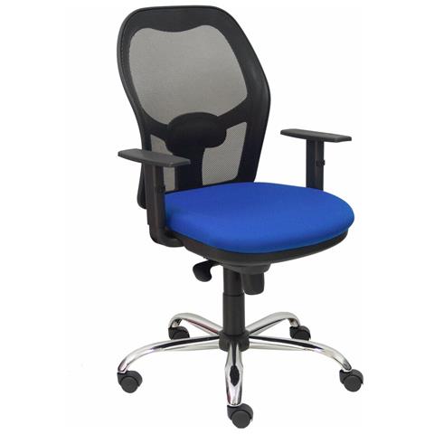 Sedia Da Ufficio 10ccrrn Azzurro - Foto 7