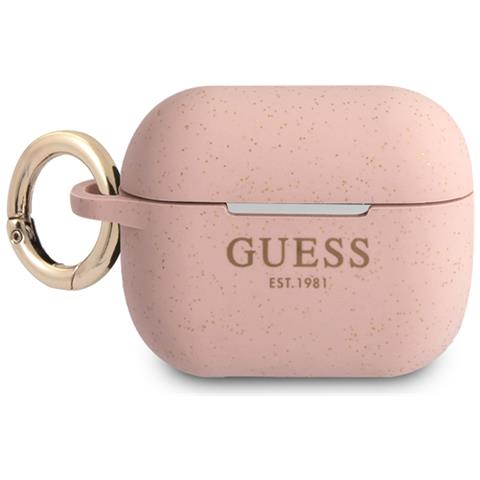 Cover Per Airpods Pro Cover Ring In Silicone, Rosa - Foto 1