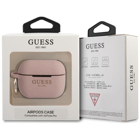Cover Per Airpods Pro Cover Ring In Silicone, Rosa - Foto 3