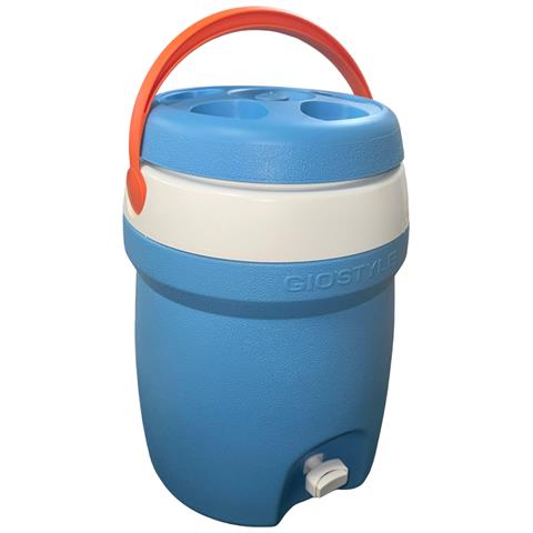 Bottiglia Da Campeggio Thermos 10 Lt Con Rubinetto E Tappo A Vassoio Porta Bicchieri Giostyle - Foto 1