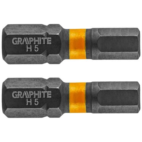 Punte A Percussione Hex5 X 25 Mm, 2 Pz. - Foto 1